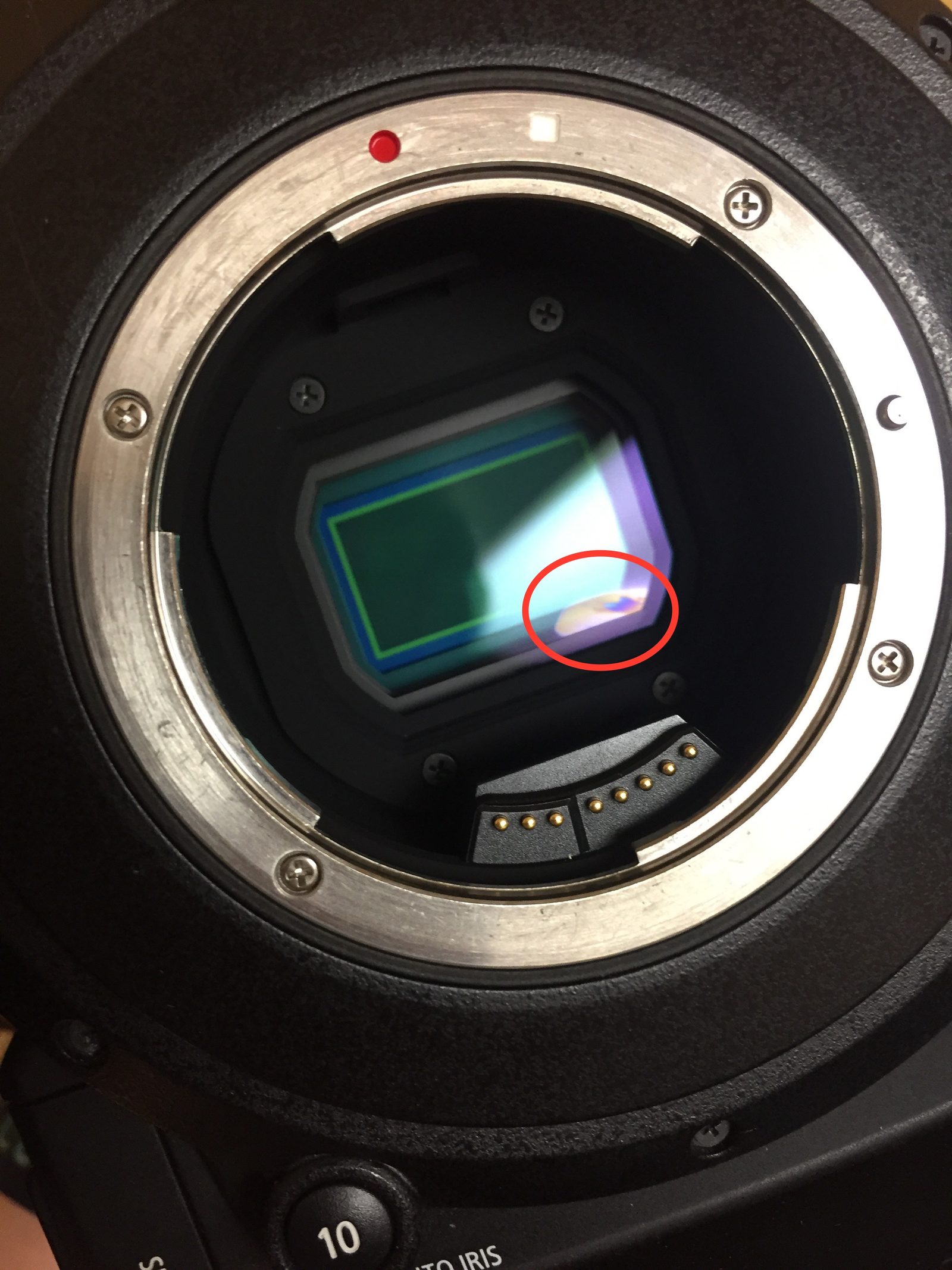 Damaged ND Filter from Eclipse