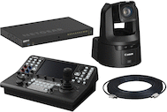 Canon CR-N700 Auto-Tracking PTZ Kit w/ RC-IP1000 Controller