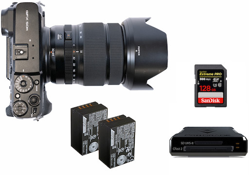 Lensrentals.com - a Fuji GFX 50R Medium Format with 32-64mm f/4 Lens Kit