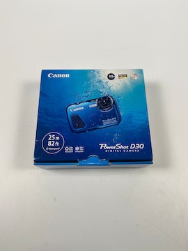 Lensrentals.com - Buy a Canon Powershot D30 Retail Box