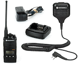 Motorola RDX Two-Way Radio w/ Remote Speaker Microphone